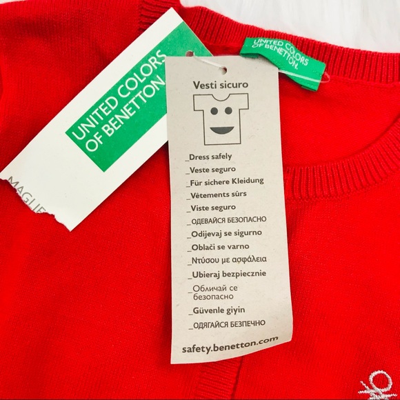 United Colors of Benetton Girls Cardigan - Picture 6 of 10